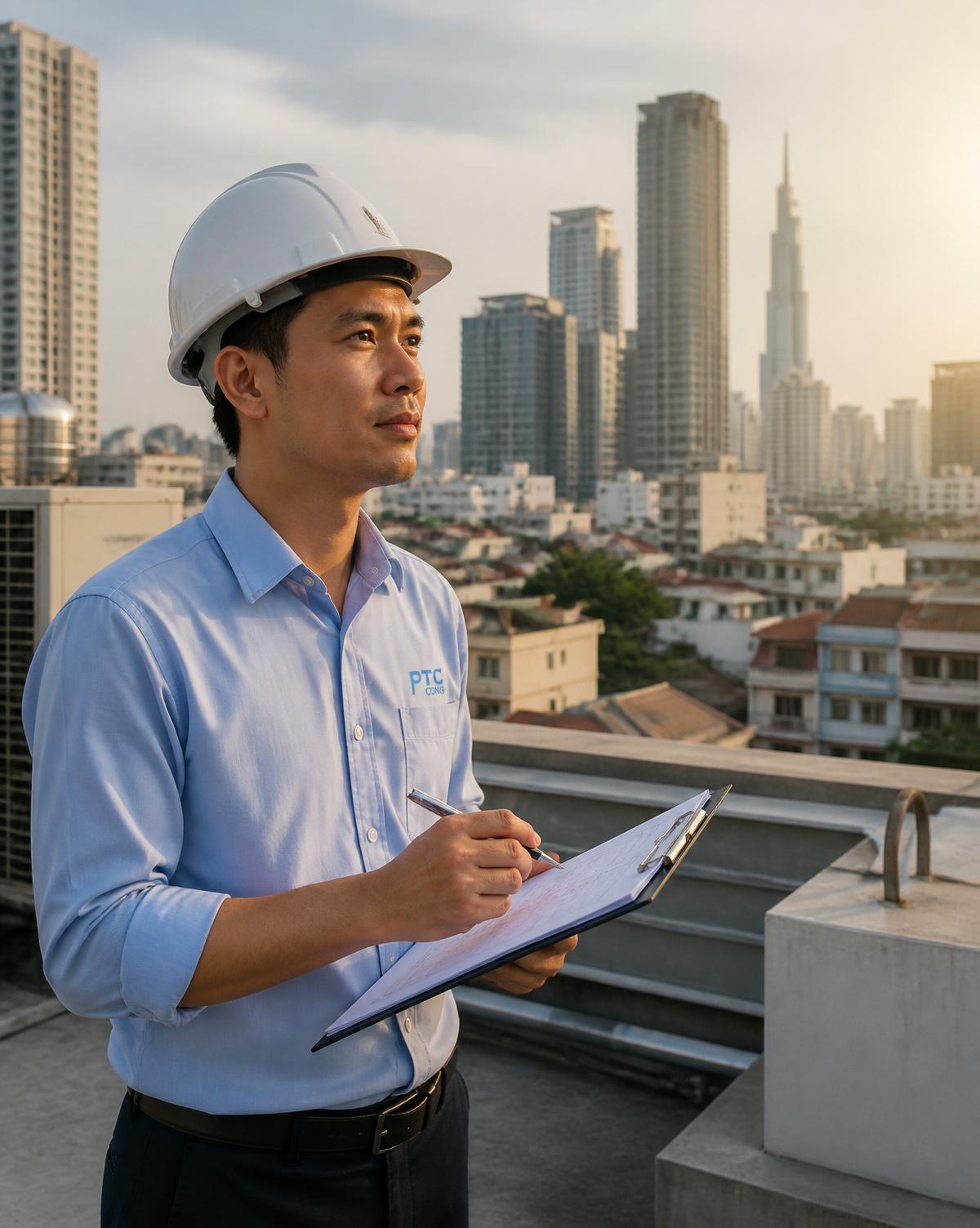 Kỹ sư khảo sát công trình